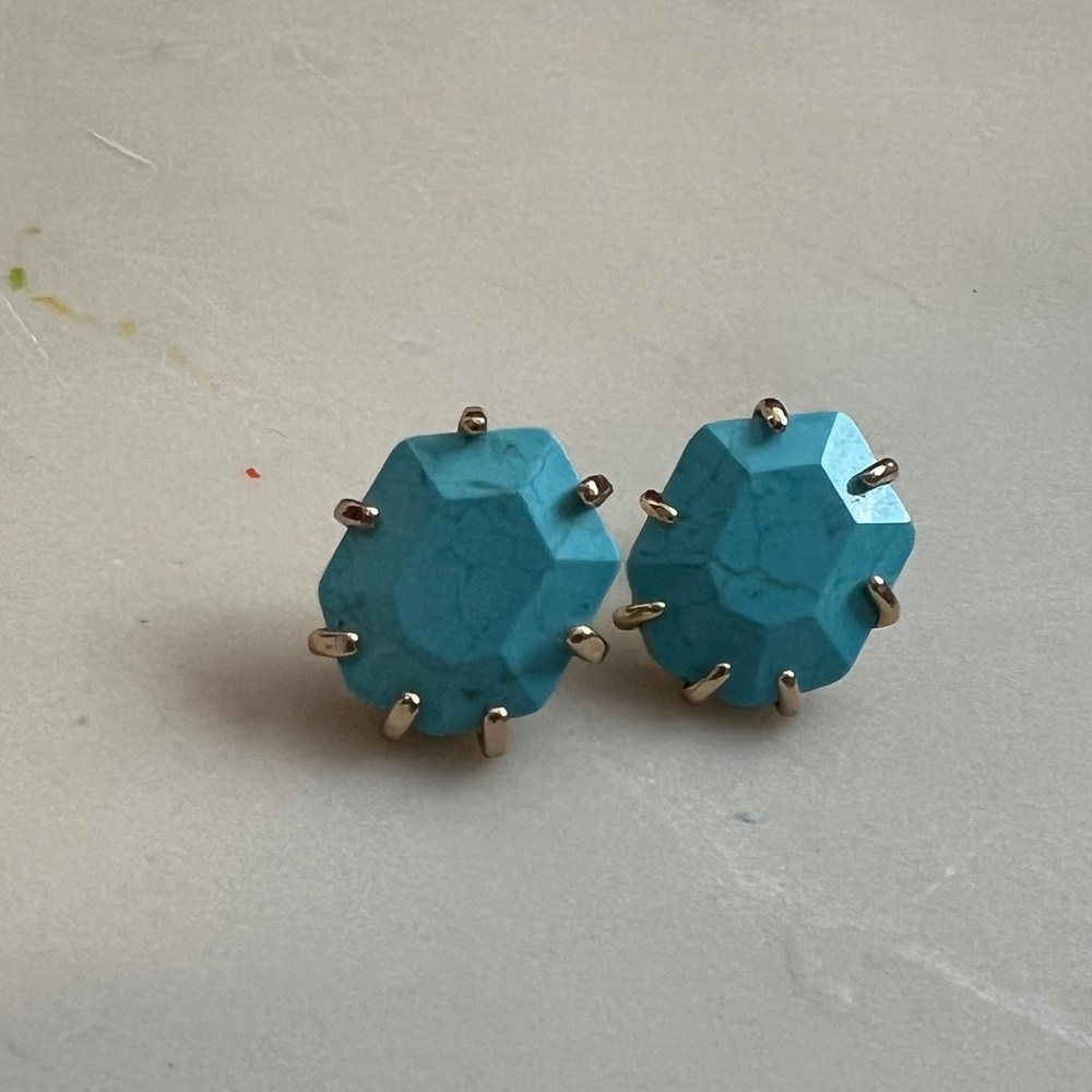 Kendra Scott Turquoise Studs
